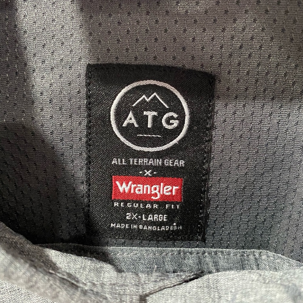 Wrangler ATG men’s shirt, gray size XXL, good condition - Picture 5 of 8